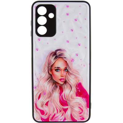 Чехол накладка Prisma Ladies Samsung A346 (A34 5G) Розовая