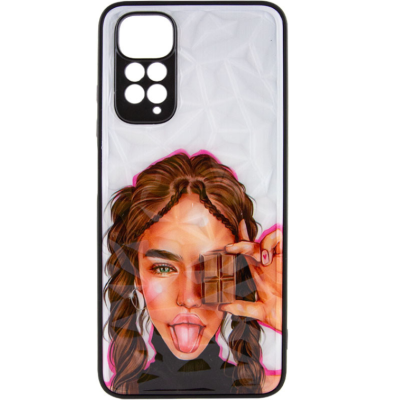 Чехол накладка Prisma Ladies Xiaomi Redmi 8 Шоколад
