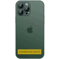 Чехол накладка Sapphire Matte iPhone 13 Pro Зеленая (Cangling Green)