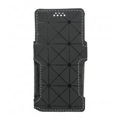 Универсальный чехол книжка 6.5" SC Широкоформатная Rhomb Чорная