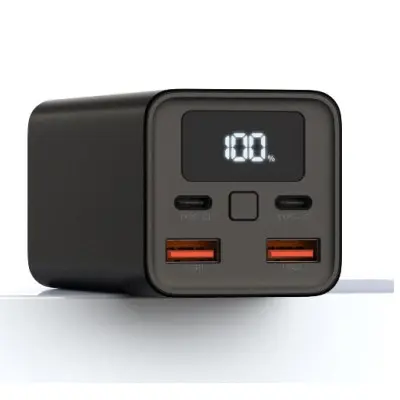 Универсальная мобильная батарея Повербанк XO PB97 20000mAh 65W Черный Универсальная мобильная батарея Повербанк XO PB97 20000mAh 65W Черный