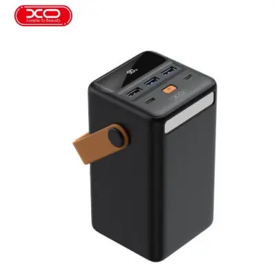 Универсальная мобильная батарея Повербанк XO PR168 22.5W PD 50000mAh Чёрный Универсальная мобильная батарея Повербанк XO PR168 22.5W PD 50000mAh Чёрный
