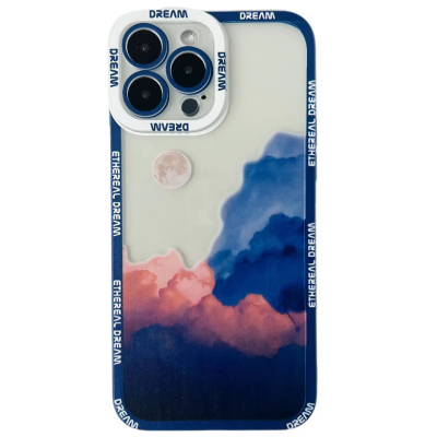Чехол накладка Dream iPhone 14 Pro Синяя