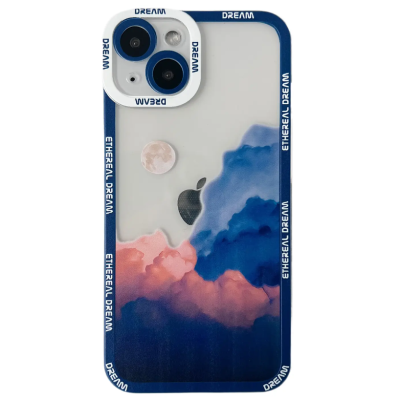 Чехол накладка Dream iPhone 14 Синяя