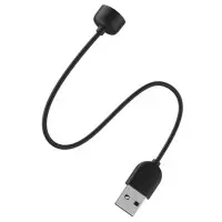 Зарядний кабель USB Xiaomi Mi Band 5/ Mi Band 6/ Mi Band 7 (Long) Black, Чорний Зарядний кабель USB Xiaomi Mi Band 5/ Mi Band 6/ Mi Band 7 (Long) Black, Чорний