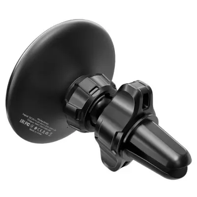 Автотримач Borofone BH45 з БЗП 15W Black, Чорний