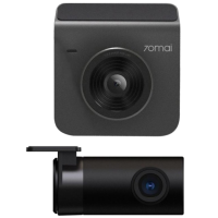 Відеореєстратор Xiaomi 70mai Dashcam A400 + Rear Camera RC09 Сірий