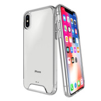 Чехол накладка Space iPhone X Прозрачная