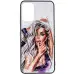 Чехол накладка Prisma Ladies OPPO A74 4G Фиолетовая