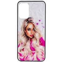 Чехол накладка Prisma Ladies OPPO A74 4G Розовая