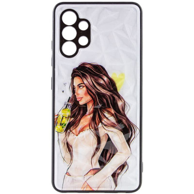 Чехол накладка Prisma Ladies Samsung A725 (A72) Желтая