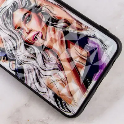 Чехол накладка Prisma Ladies Samsung A725 (A72) Фиолетовая Чехол накладка Prisma Ladies Samsung A725 (A72) Фиолетовая