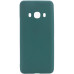 Чехол накладка Candy Samsung J510 Зеленая/ Forest Green