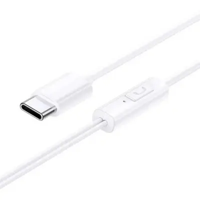 Проводные наушники гарнитура Baseus Encok CZ11 Type-C, Белые