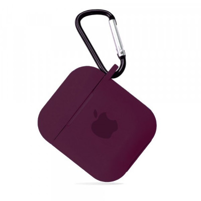 Чохол для AirPods 1/2 Logo Марсала