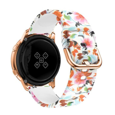 Ремешок Amazfit Bip Силікон Принт Цветы и Листья