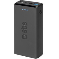 Універсальна мобільна батарея Повербанк SBS 20000mAh Чорний