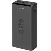 Универсальная мобильная батарея Повербанк SBS 20000mAh Черный