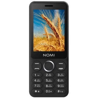Мобільний телефон Nomi i2830 Black, чорний