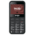 Мобильный телефон Ergo R231 Dual Sim Black, черный