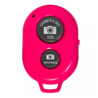 Bluetooth кнопка для монопода Розовая