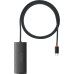 USB хаб Baseus Lite Series 4in1 (Type-C to USB) Чорний USB хаб Baseus Lite Series 4in1 (Type-C to USB) Чорний