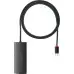 USB хаб Baseus Lite Series 4in1 (Type-C to USB) Черный