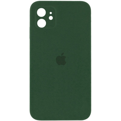 Накладка HC iPhone 11 Зелений Кіпр (64) Square Full