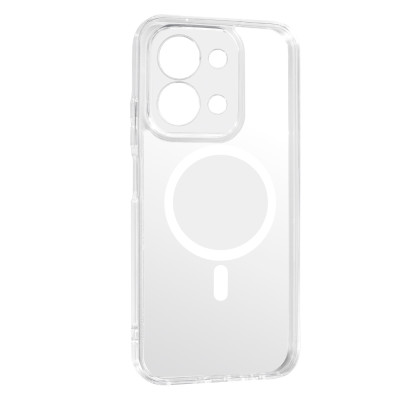 Чохол накладка Clear MagSafe Xiaomi Redmi 15C Прозора
