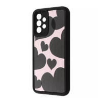 Чехол накладка Wave Artfull Samsung A525 (A52) Чёрный  (Dark leopard)