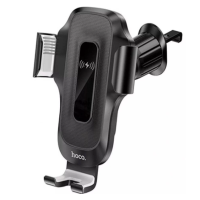 Автодержатель Hoco HW2 с БЗУ Black, Чёрный Автодержатель Hoco HW2 с БЗУ Black, Чёрный