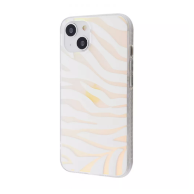 Накладка WAVE Gradient Skin iPhone 13 Зебра