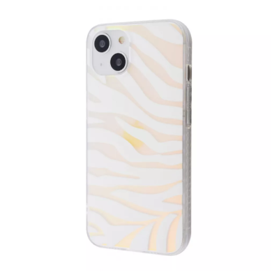 Чохол накладка WAVE Gradient Skin iPhone 13 Зебра