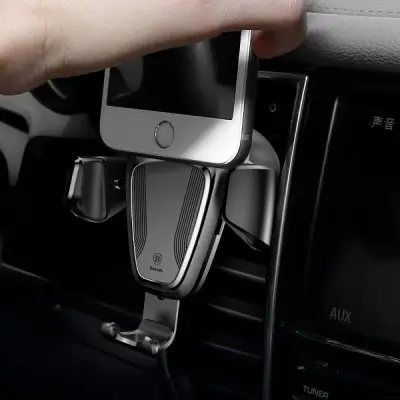 Автотримач Baseus Gravity Car Mount Black, Чорний