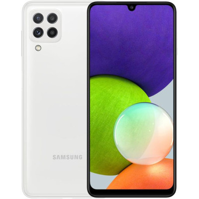 Смартфон Samsung Galaxy A22 4/128GB White, белый