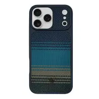 Чехол Накладка Polo Kyle Leather MagSafe iPhone 17 Pro Max Синяя