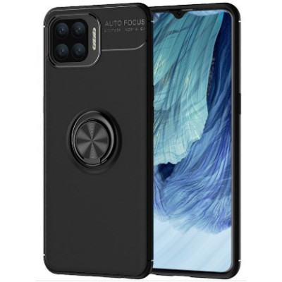 Чехол накладка Color Ring Samsung A325 (A32) Черная