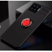 Чехол накладка Color Ring Samsung A325 (A32) Черная/Красная