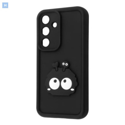 Чохол накладка Pretty Things Samsung A165 (A16) Чорна/Очі