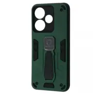 Чехол накладка Armor Magnetic Xiaomi Redmi 13 Темно-зеленая