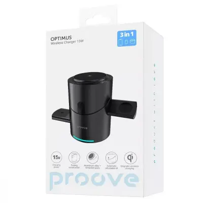 БЗУ Proove Optimus 3in1, Черное
