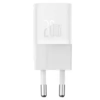 Сетевое зарядное устройство Baseus Gan5 20W PD White, Белый Сетевое зарядное устройство Baseus Gan5 20W PD White, Белый