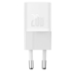 Мережевий зарядний пристрій Baseus Gan5 20W PD White, Білий Мережевий зарядний пристрій Baseus Gan5 20W PD White, Білий
