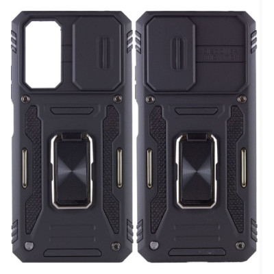 Чехол накладка Camshield Army Ring Xiaomi Redmi Note 11 Pro Черная