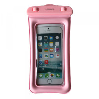 Водонепроницаемый чехол Universal Waterproof USAMS YD007 7\'\' Розовый Водонепроницаемый чехол Universal Waterproof USAMS YD007 7\'\' Розовый