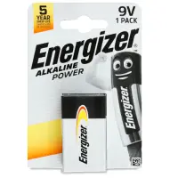 Батарейка Energizer 6LR61 (Крона) 1 шт щелочная
