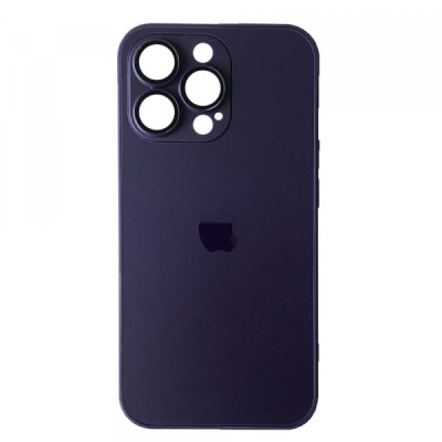Чехол накладка Sapphire Matte iPhone 14 Pro Max Темно-фиолетовая MagSafe