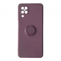 Чехол накладка Ring Samsung A225 (A22) Вишнёво-фиолетовая