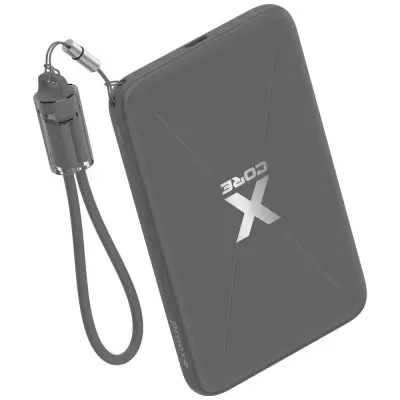 Універсальна мобільна батарея Повербанк Proove X-Core 5000 mAh 20W Сірий
