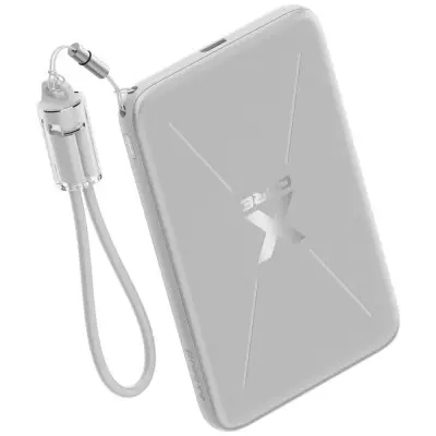 Універсальна мобільна батарея Повербанк Proove X-Core 5000 mAh 20W Срыбний